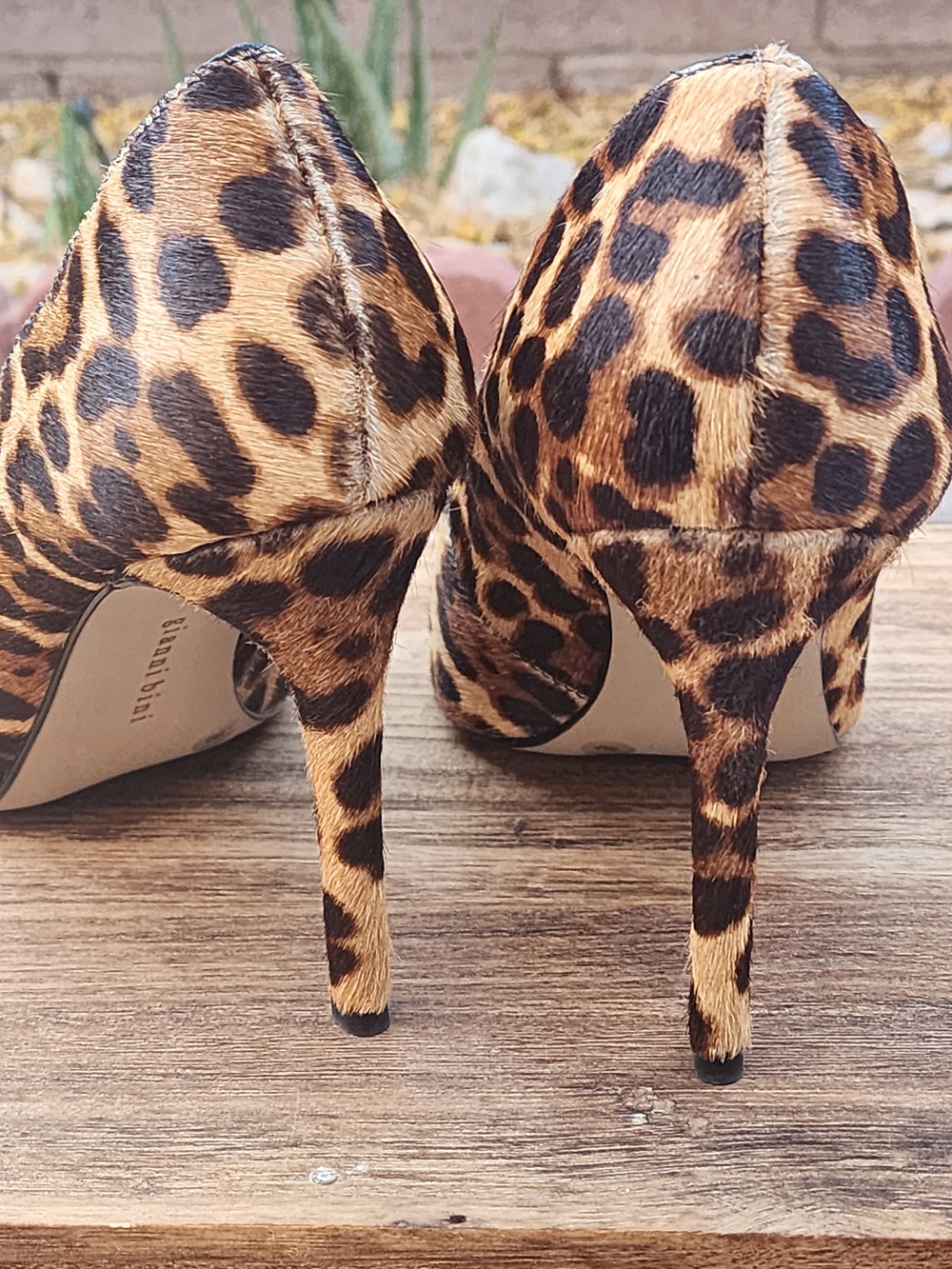 Gianni Bini Women's Leopard Print Women's Pointed-Toe Stiletto Pumps Size 10 - Picture 7 of 9